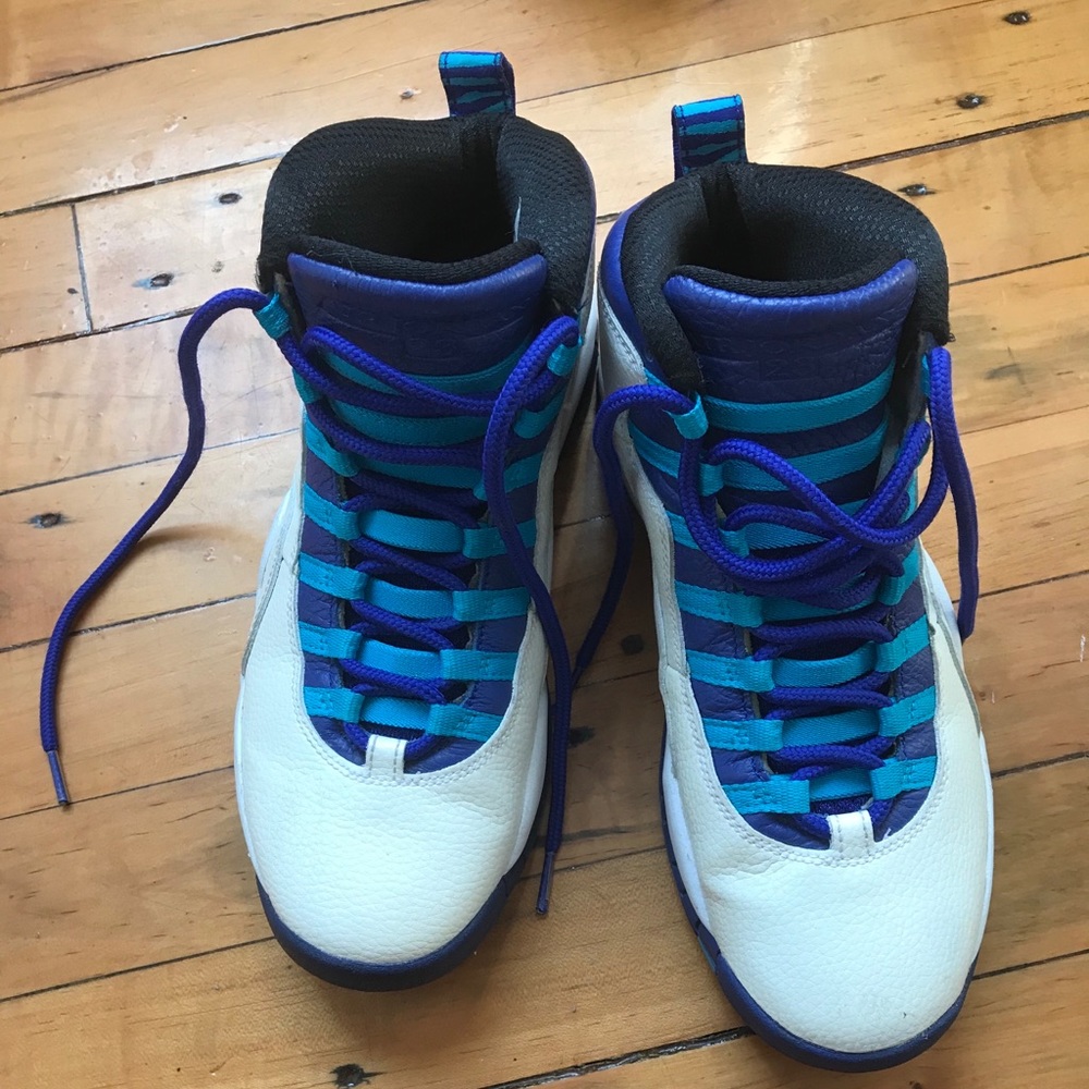 Air Jordan 10 Retro Charlotte Hornets Size 8